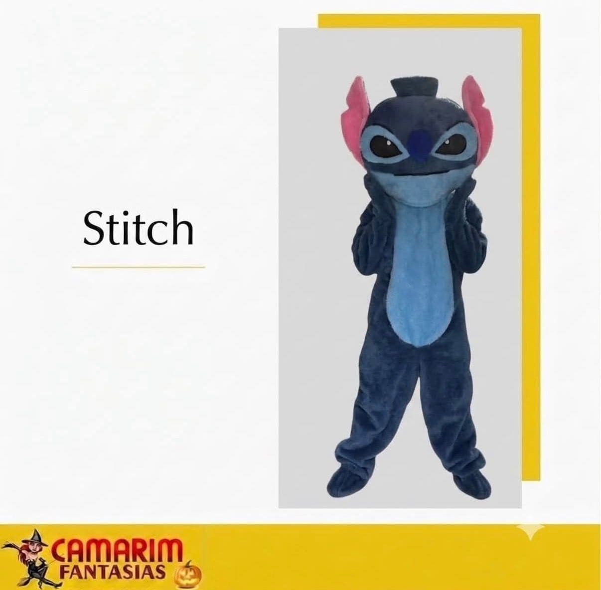 Fantasia Stitch — Camarim Fantasias