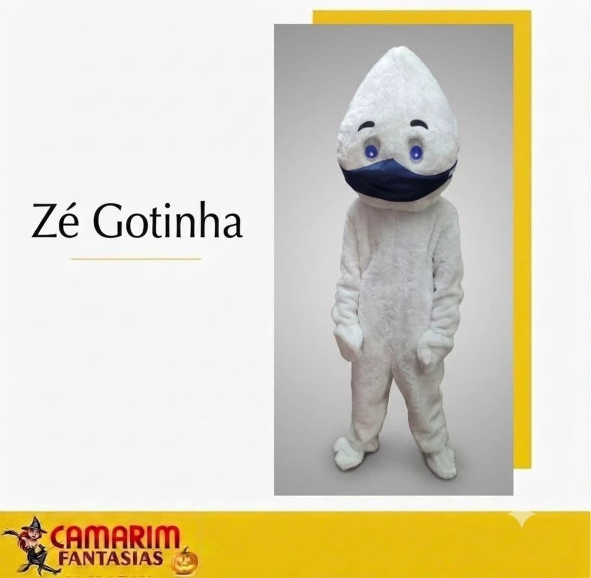 Fantasia Zé Gotinha — Camarim Fantasias